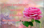 Joyeux anniversaire à une amie message et SMS