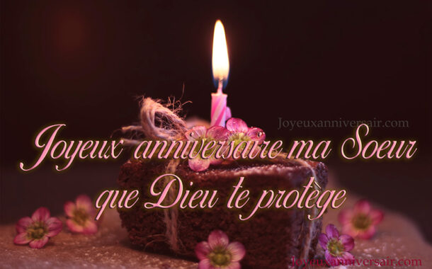 Joyeux anniversaire petite sœur - joyeux anniversaire